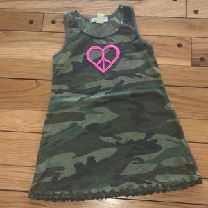 Jannuzzi Camo Heart 💖 Tank Dress!